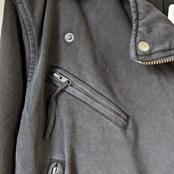 Free People Rebel Knit Moto Jacket | Cozy Biker Street Style Layer Sz S‎ NWT - Picture 11 of 16